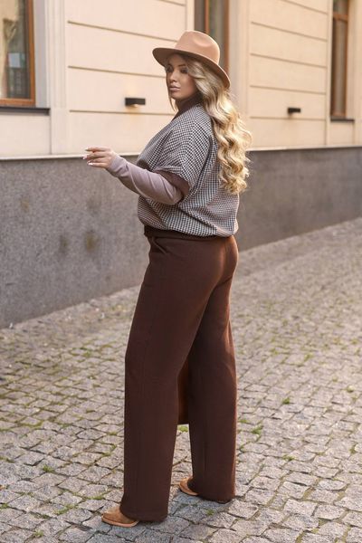 Костюм тройка женский трикотажный "Элеганс" мод. 566 566 фото