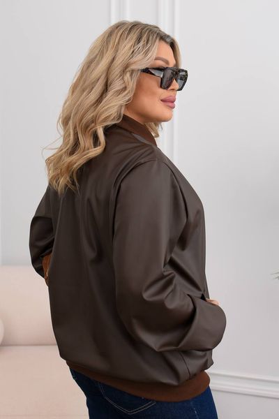 Куртка из искусственной кожи на замшевой основе мод. 392 392 фото